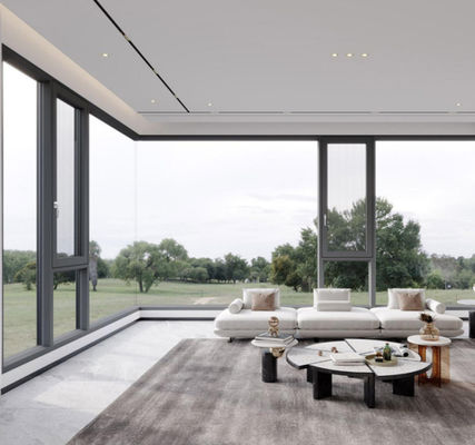 صيانة سهلة الزجاج المتحرك من الألومنيوم