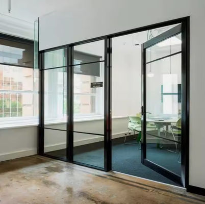 الجدران القسمة الداخلية الألومنيوم الأبواب المتحركة المخصصة الفرنسية