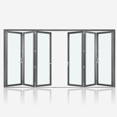 الزجاج المقاوم للصدأ والألومنيوم النوافذ المنسدبة في البلوط الذهبي لمراكز المؤتمرات