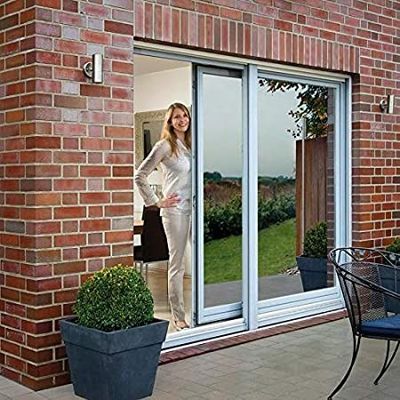 الباب المنزلق الزجاجي المكثف الألومنيوم المقاومة للغبار والإنهاءات المضادة للأنوديز