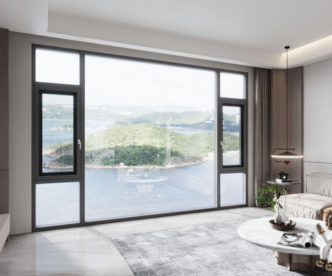 صيانة سهلة الزجاج المتحرك من الألومنيوم