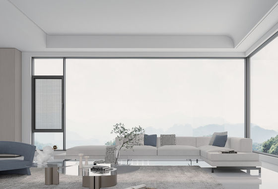 الأمان الزجاج المصفوفة الألومنيوم غطاء النوافذ مقاومة الصيانة