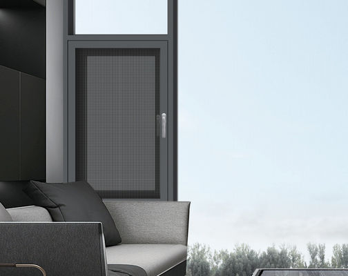 توفير الطاقة ألومنيوم نافذة هزازة الزجاج المقاوم إلى الخارج نافذة الزجاج