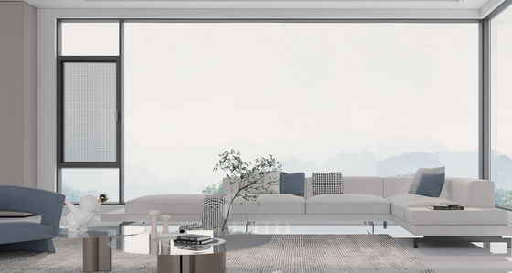 توفير الطاقة ألومنيوم نافذة هزازة الزجاج المقاوم إلى الخارج نافذة الزجاج