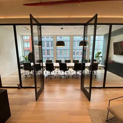 إطار الألومنيوم الثقيل الباب المتحرك الكسر الحراري صيانة سهلة