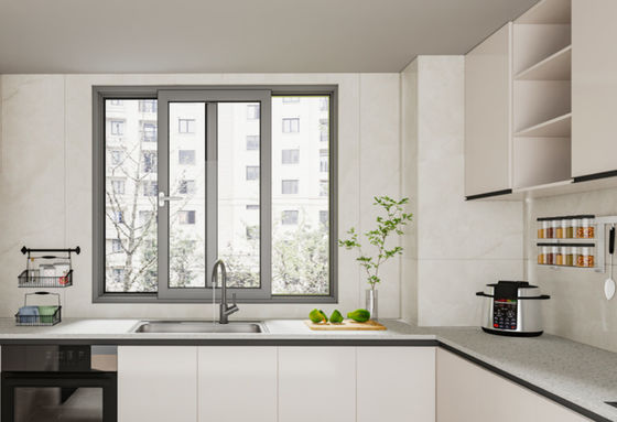 SZG ألومنيوم تصنيع النافذة المنزلقة لتحقيق أقصى قدر من التهوية والبيئة الطازجة