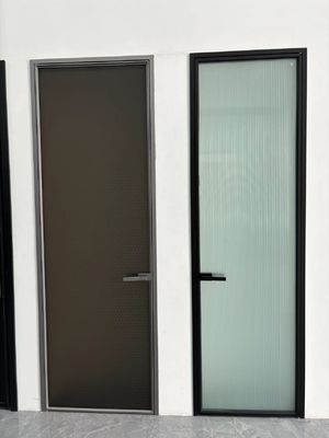 الجدران القسمة الداخلية الألومنيوم الأبواب المتحركة المخصصة الفرنسية