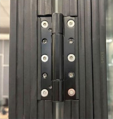 أبواب زجاجية قابلة للطي ثقيلة التثبيت السهل والتشغيل السلس