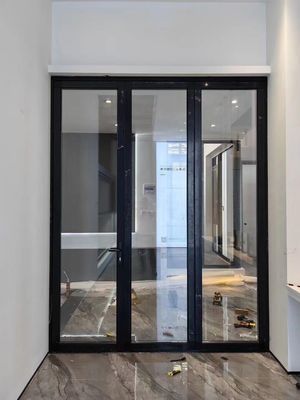 كفاءة الطاقة الباب المنسد من الألومنيوم الباب المنسد من الزجاج