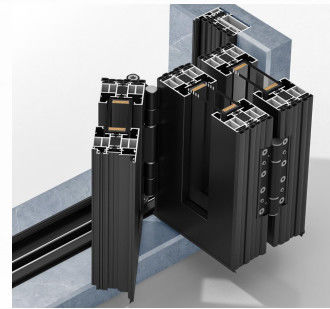 الباب المنسحب من الألومنيوم القوي القابل للتراص