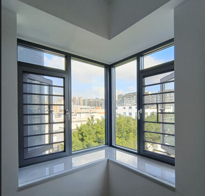 نافذة المواليد المعدلة من الألومنيوم الموالية بمساحة مسحوق