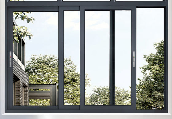 النافذة المنزلقة من الألومنيوم المصفوفة المقاومة