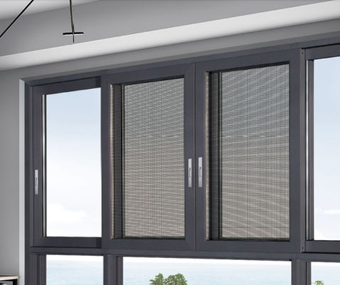 حواف متزلجة من الألومنيوم مع حماية الحشرات والزجاج العازل