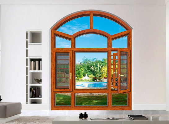 أجنحة الألومنيوم المزينة بالرماد مع حماية الحشرات