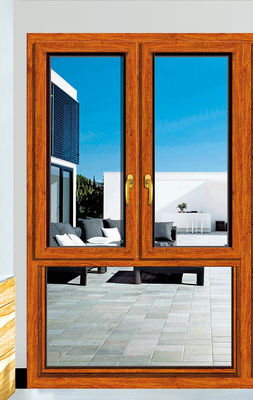 غطاء مسحوق الألومنيوم الميل حول النوافذ مع مقاومة للحرارة وعازل للصوت