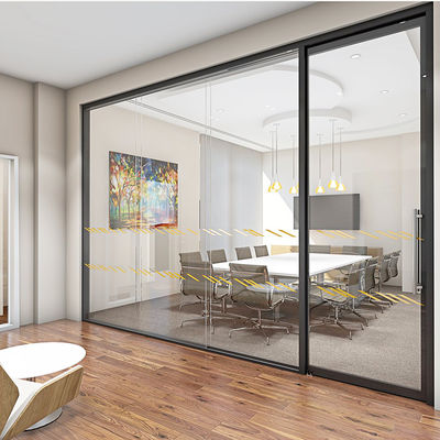 حماية الخصوصية الحوائط الزجاجية التجارية قابلة للتخصيص مع التصميم الحديث