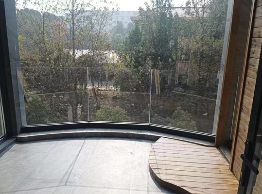 القضبان الزجاجية المدمجة من الألومنيوم U Channel الزجاجية المقاومة للماء