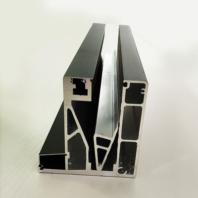 حواجز الزجاجية الحديثة من الألومنيوم U Channel المخصصة حواجز الشرفة الزجاجية بدون إطار