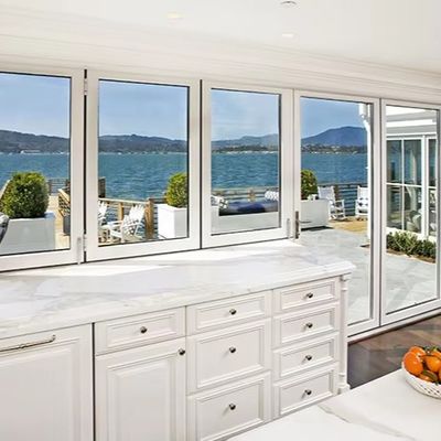 تحكم درجة الحرارة العزل الصوتي النوافذ مع سمك الزجاج قابلة للتخصيص الألومنيوم الفولاذ المقاوم للصدأ الزجاج