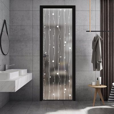 باب أرجوحة من الألومنيوم المتين مع إطار من سبائك الألومنيوم 6063-T5 وضمان لأكثر من 5 سنوات لدرجات الحرارة القصوى