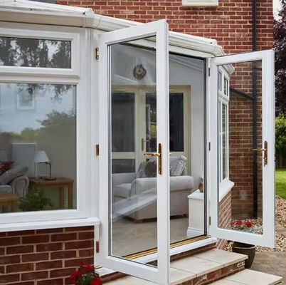 الباب المتحرك من الألومنيوم القابل للتخصيص مع سمك الملف الشخصي من 1.4-3.0 مم ومتانة عالية للمساحات الحديثة