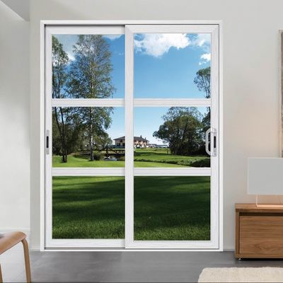 أداء قوية دائمة الباب الزجاجي المنزلق الكبير لفترة حياة طويلة من 50 عاما