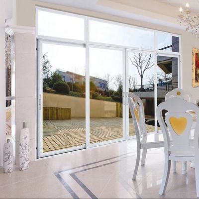 أداء قوية دائمة الباب الزجاجي المنزلق الكبير لفترة حياة طويلة من 50 عاما