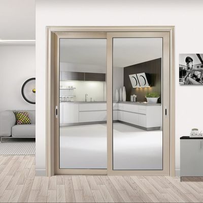 الباب المنزلق من الألومنيوم طويل الأمد لمنع دخان النفط 50 سنة العمر والكفاءة الطاقة العالية