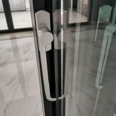 أحجام مخصصة الألومنيوم الأبواب الخارجية المزدوجة العزل الحراري متعدد الألواح