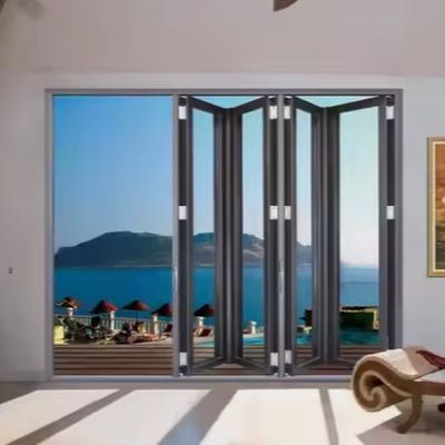 الأبواب المزدوجة ذات الإطار الألومنيومي المقاوم للماء المخصصة مع متانة عالية وكفاءة الطاقة