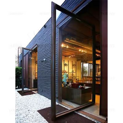 باب محورية من الألومنيوم مع شريط ختم مطاطي EPDM لرضا العملاء