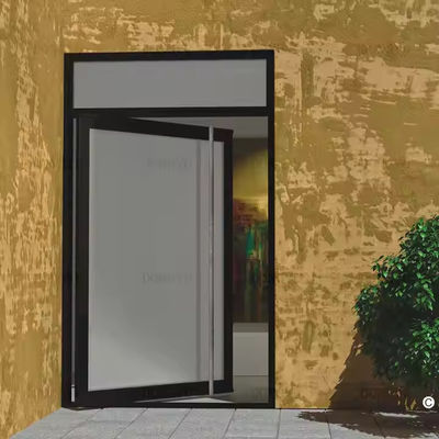 4-12mm الزجاج المزدوج ألومنيوم باب محور مع الزجاج الواضح والصلب المقاوم للصدأ شاشة شبكة المواد