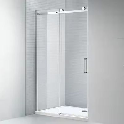 وحدات الاستحمام المقاومة للماء غرفة الاستحمام باب زجاجي 6mm 8mm حجم قياسي غرفة الاستحمام