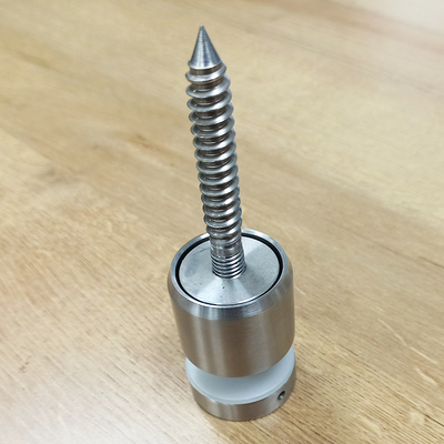 حامل حائط قياسي من الفولاذ المقاوم للصدأ 304 316 قابل للتعديل لدرابزين الزجاج للشرفة والسلالم