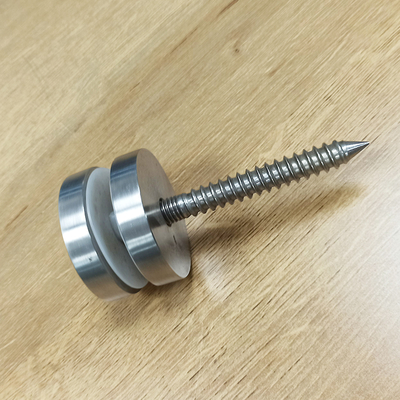 حامل حائط قياسي من الفولاذ المقاوم للصدأ 304 316 قابل للتعديل لدرابزين الزجاج للشرفة والسلالم