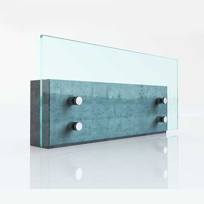 الفولاذ المقاوم للصدأ يرفع حامل لوحة المسامير الأجهزة للدرج الخارجي شرفة