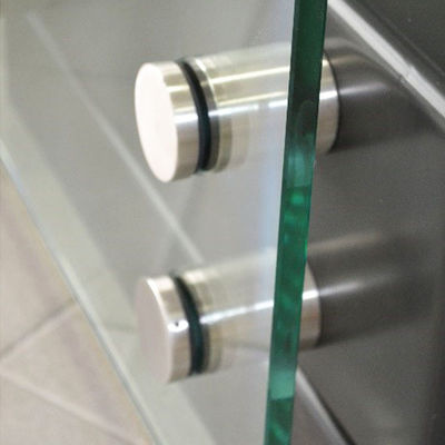 الفولاذ المقاوم للصدأ يرفع حامل لوحة المسامير الأجهزة للدرج الخارجي شرفة