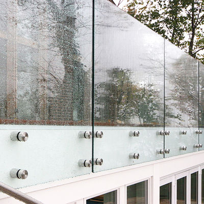 304 316 مسامير تثبيت زجاج من الفولاذ المقاوم للصدأ نظام درابزين للتركيب