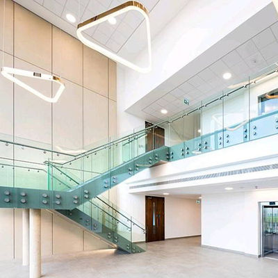 304 316 مسامير تثبيت زجاج من الفولاذ المقاوم للصدأ نظام درابزين للتركيب