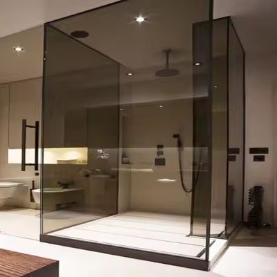 وحدات الاستحمام المقاومة للماء غرفة الاستحمام باب زجاجي 6mm 8mm حجم قياسي غرفة الاستحمام